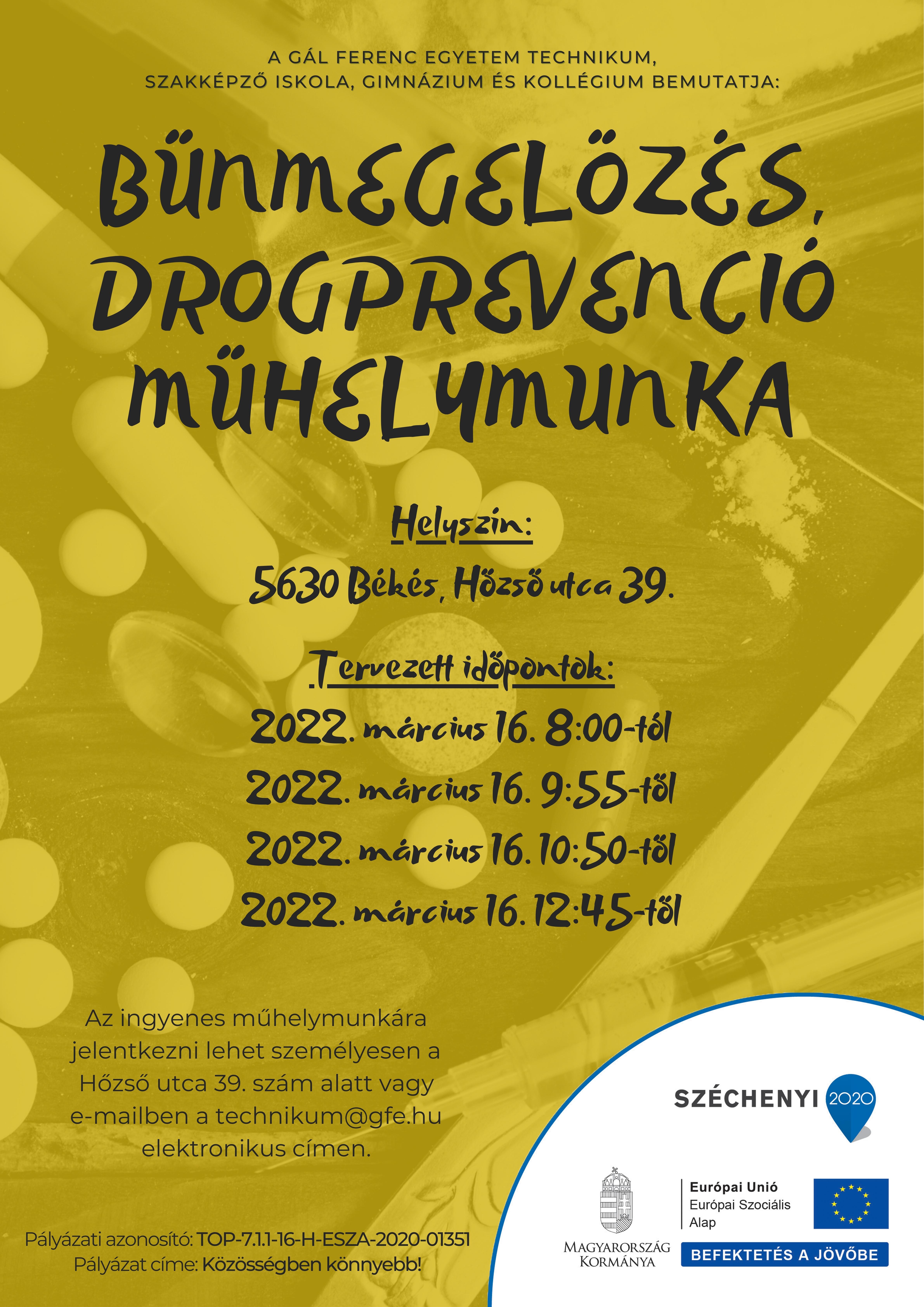 GFE Technikum bnmegelzs drogprevenci mhlymunka 2