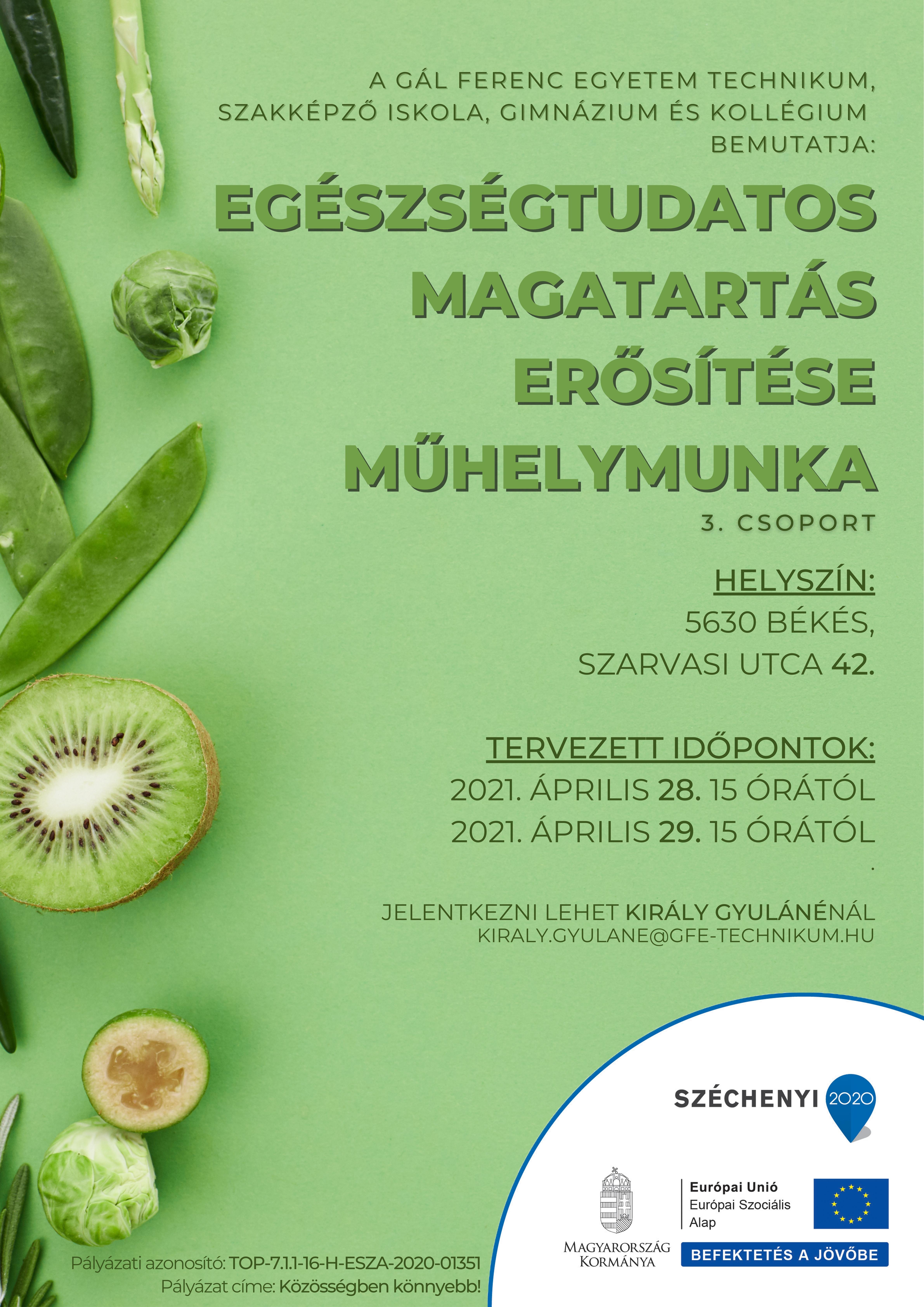 GFE Technikum egszsgtudatos magatarts erstse mhelymunka 3